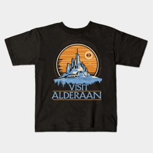 Visit Alderaan Kids T-Shirt